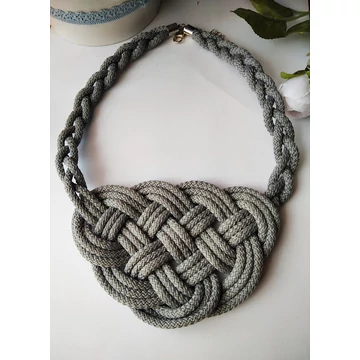 Paracord nyaklánc szürke